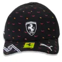 Gorra Ferrari Enmallada negra