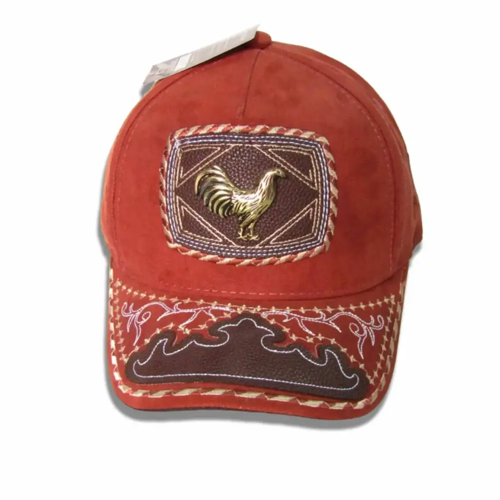 Gorra Belica gallo cafe