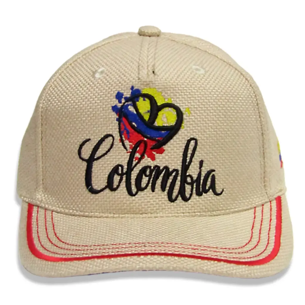 Gorra Artesanal Colombia beige