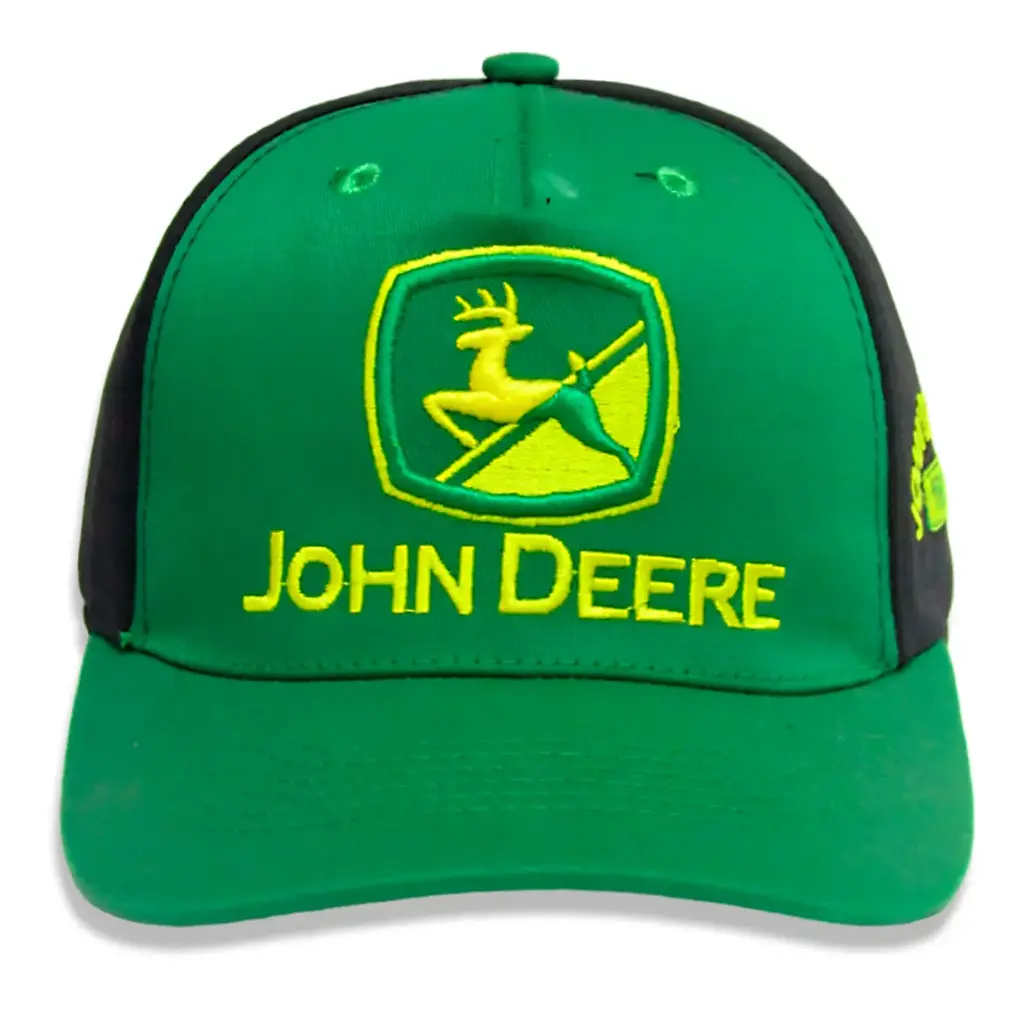 Gorra John Deere antifluido verde