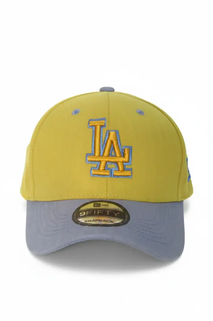 Gorra LA beisbolera amarilla