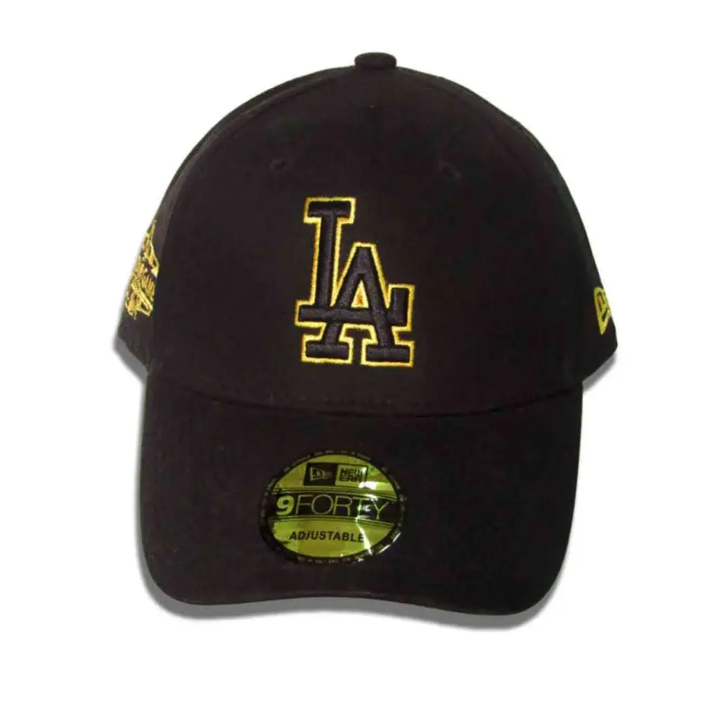 Gorra LA tubular negra