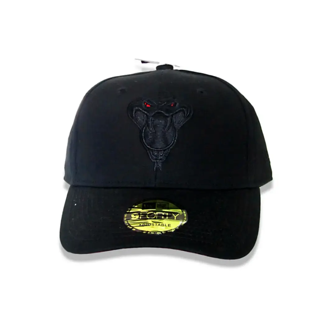 Gorra Diamond blacks tubular negra