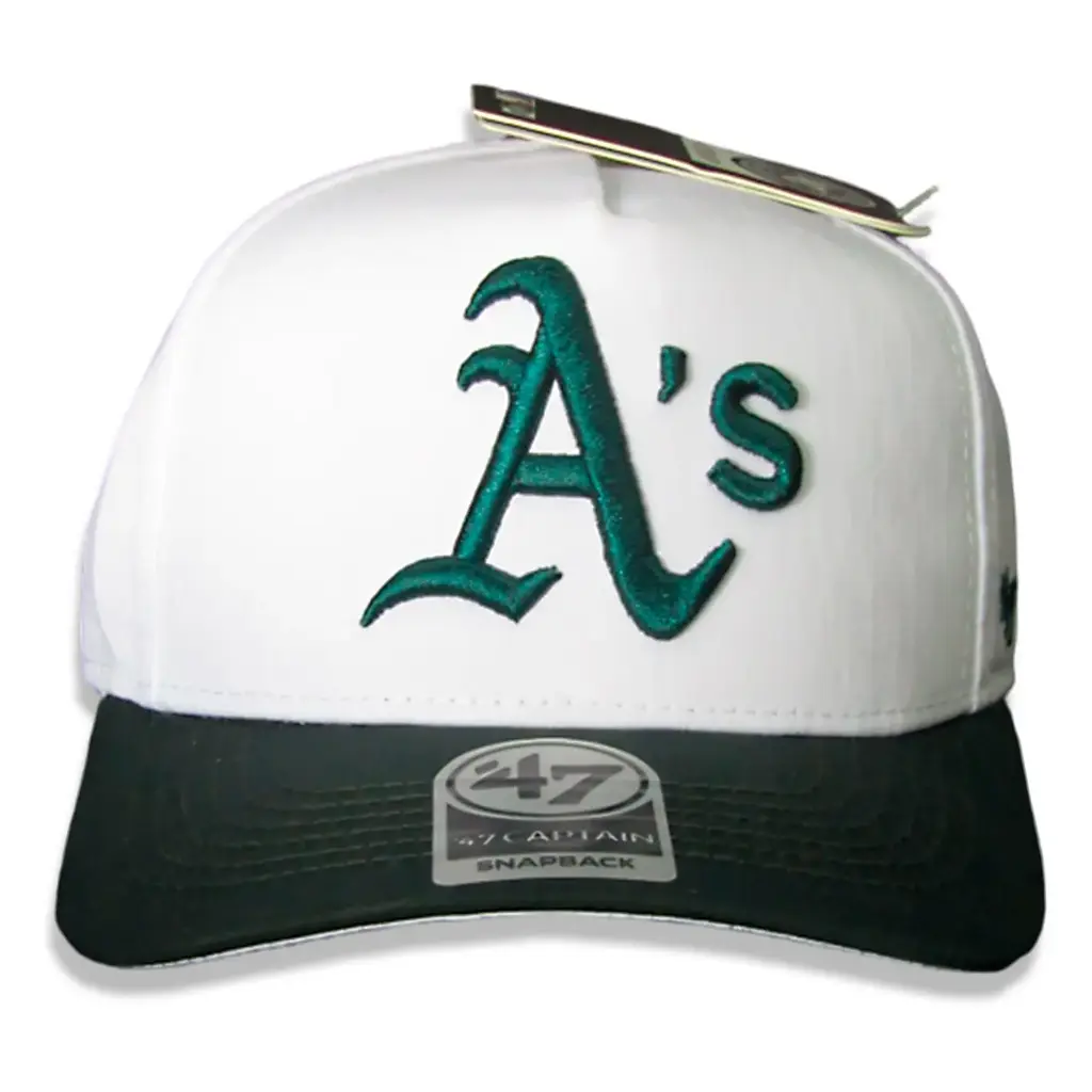 Gorra Brand Oakland antifluido blanca