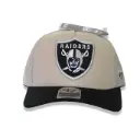 Gorra Vegas Raiders enmallada beige