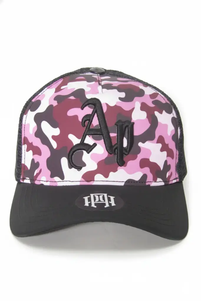 Gorra AP Crown enmallada negra