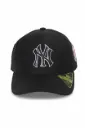 Gorra Beisbolera Enmallada NY negra