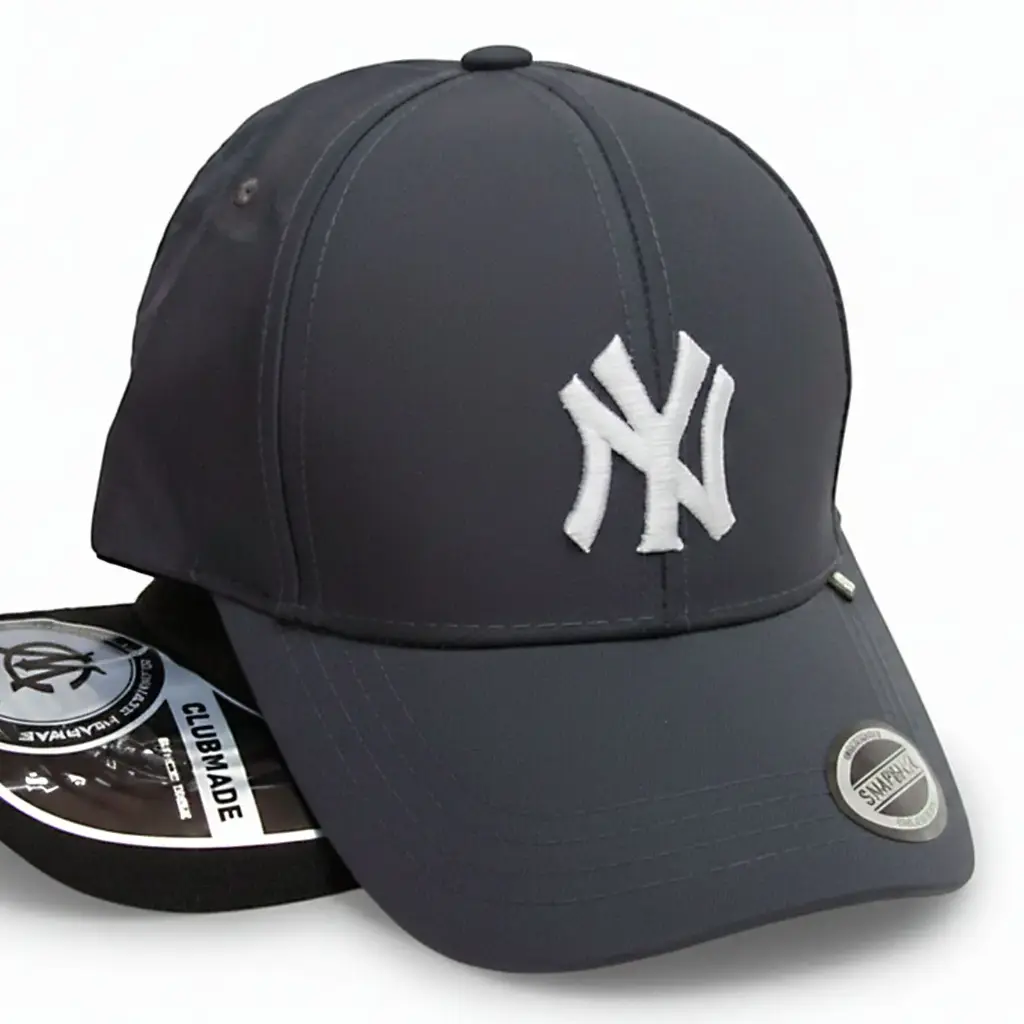 Gorra Beisbolera NY gris