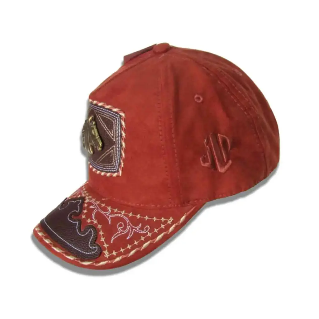 Gorra Caballo Plaqueta cafe / G183