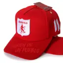 Gorra América de Cali - Pasión de un pueblo roja logo blanco