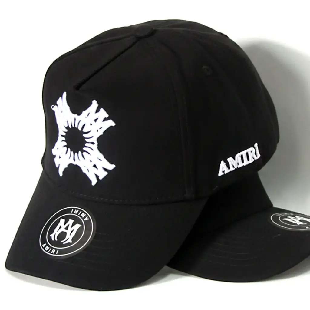 Gorra Amiri Quad Clásica negra