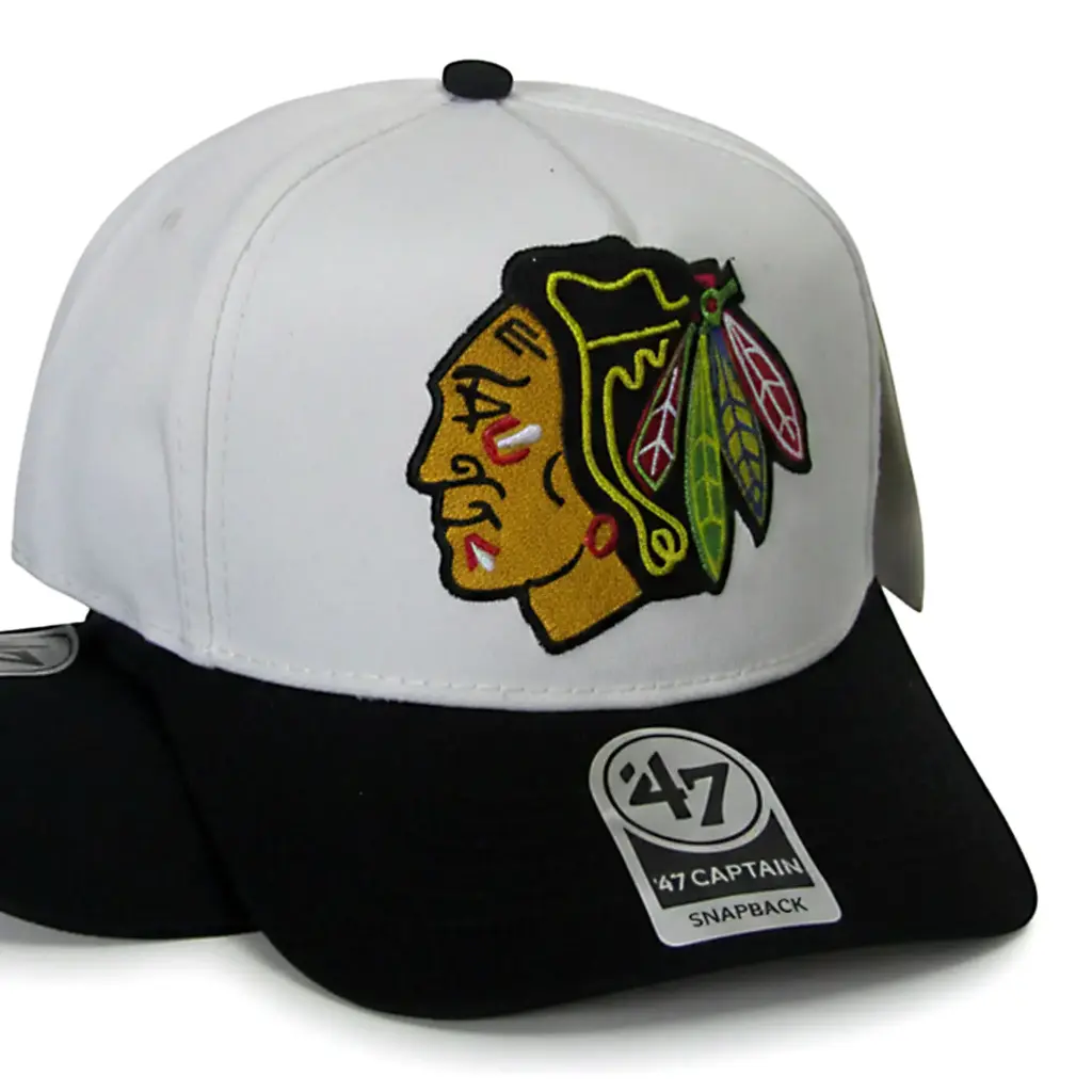 Gorra Chicago Blackhawks Antifluido blanca