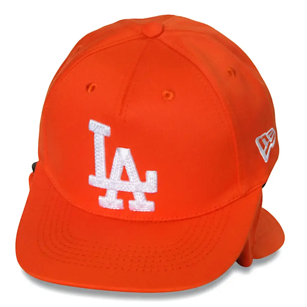Gorra LA Plana naranja