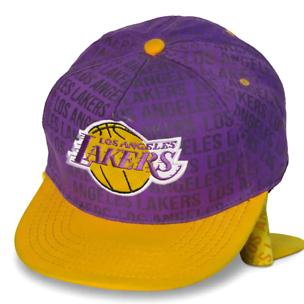 Gorra Los Ángeles Lakers Plana morada