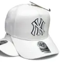 Gorra NY Antifluido blanca / G279