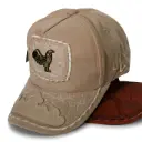 Gorra Gallo Plaqueta Beige / G333