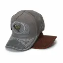Gorra Gallo Plaqueta gris