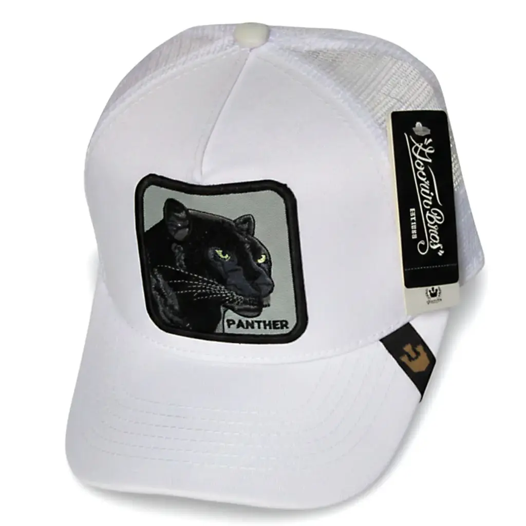 Gorra Pantera Goorin Bros blanca