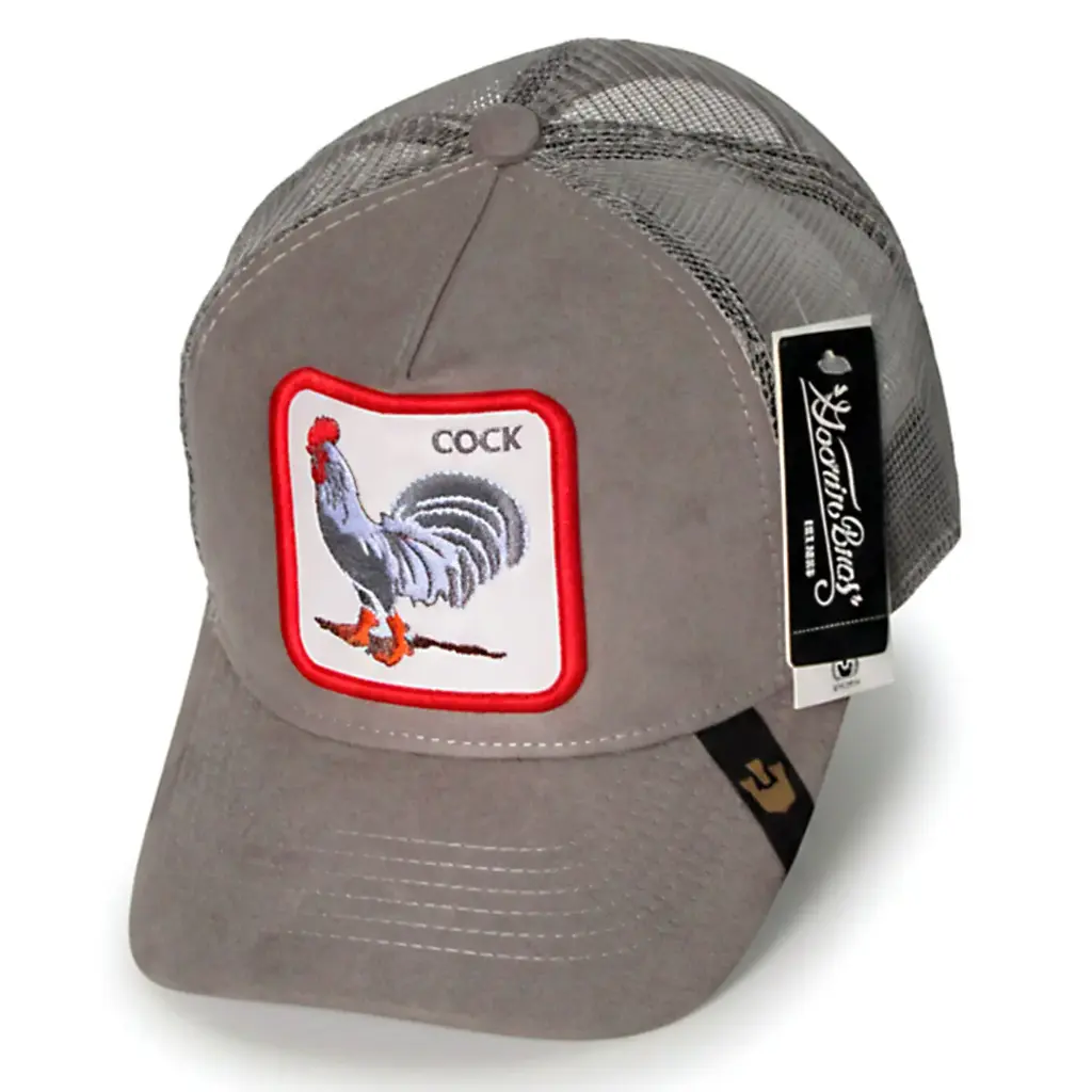Gorra Gallo Goorin Bros Gamuzada gris