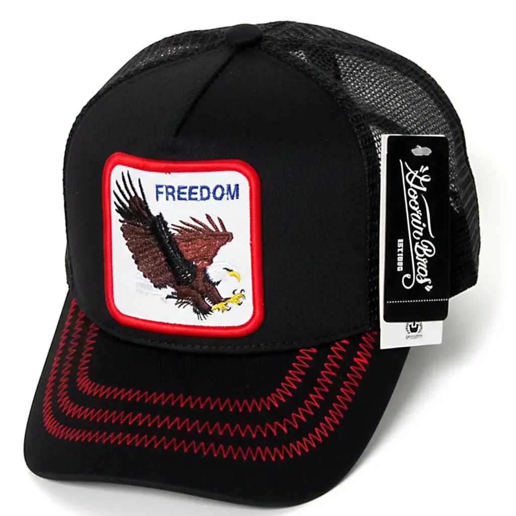Gorra Águila Goorin Bros negra