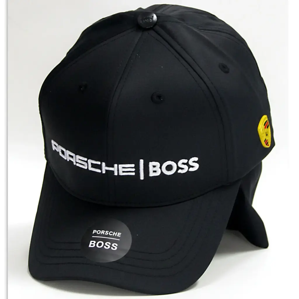 Gorra Porsche x Hugo Boss Moderna negra