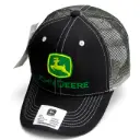 Gorra John Deere Enmallada negra