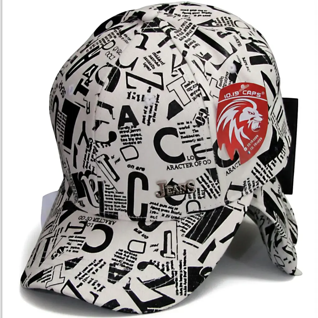 Gorra Dama Plaqueta "Jeans" 10.19 Caps Urbana blanca