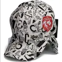 Gorra Dama Plaqueta "Jeans" 10.19 Caps Urbana blanca