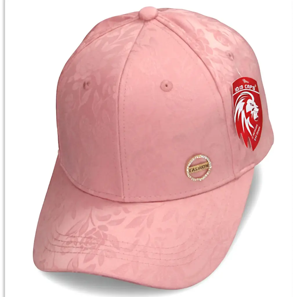Gorra Dama Plaqueta "Fashion" 10.19 Caps rosa