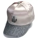 Gorra Dama "Denice" 10.19 Caps Brillantina gris
