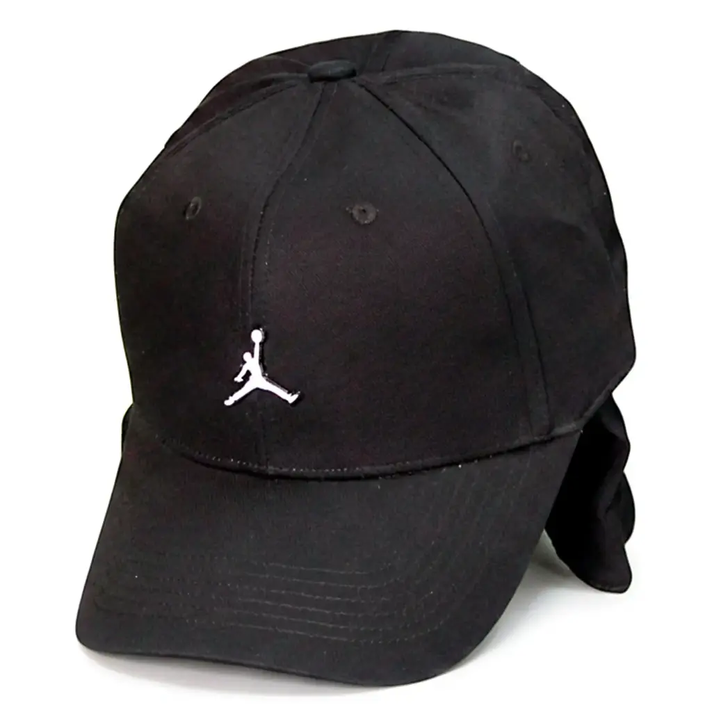 Gorra Beisbolera Jordan Logo Plaqueta negra