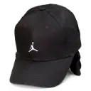 Gorra Beisbolera Jordan Logo Plaqueta negra
