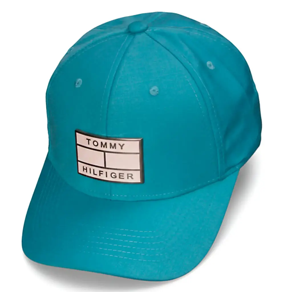 Gorra Beisbolera Tommy Hilfiger Plaqueta celeste