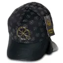 Gorra Bélica Logo Metálico "Trébol" negra