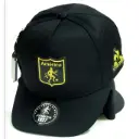 Gorra América de Cali Logo Clásico Dorado negro