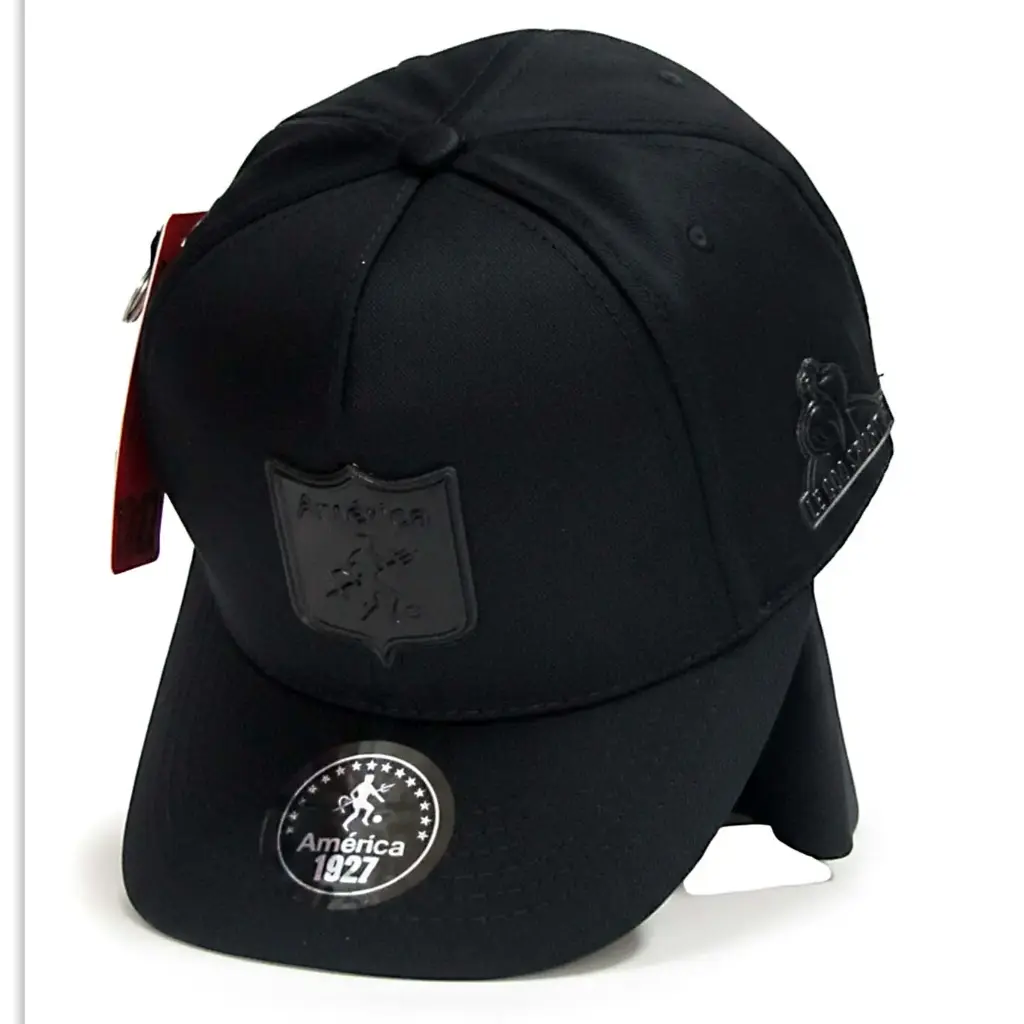 Gorra América de Cali Logo Clásico negro / G498