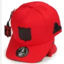 Gorra América de Cali Logo Clásico Negro roja