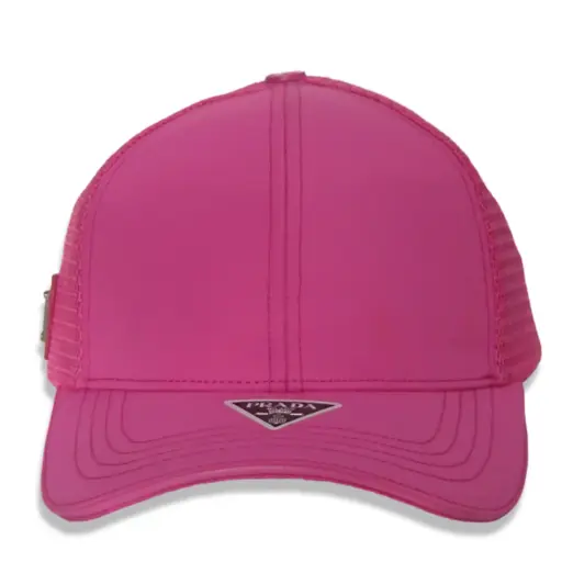 [G9] Gorra Prada Enmallada rosada