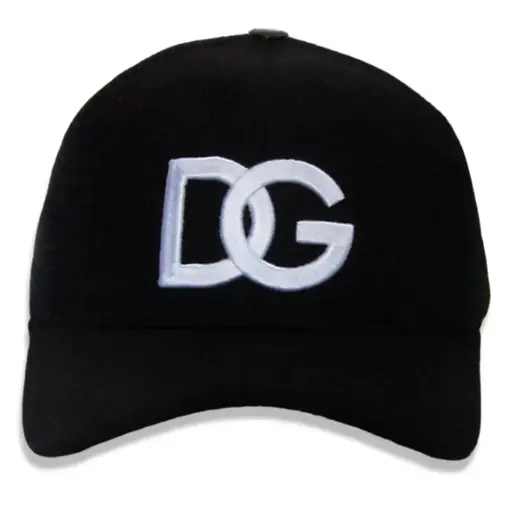 [G11] Gorra Dolce & Gabbana Enmallada negra