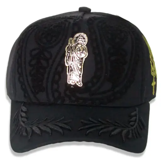 [G22] Gorra Belica San judas negra
