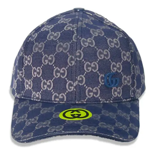 [G23] Gorra Gucci casual azul