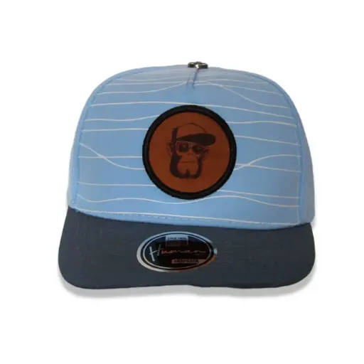 [G44] Gorra Human antifluido azul