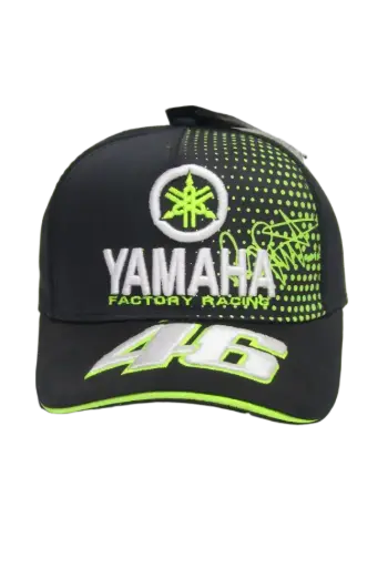 [G57] Gorra Yamaha antifluido negra