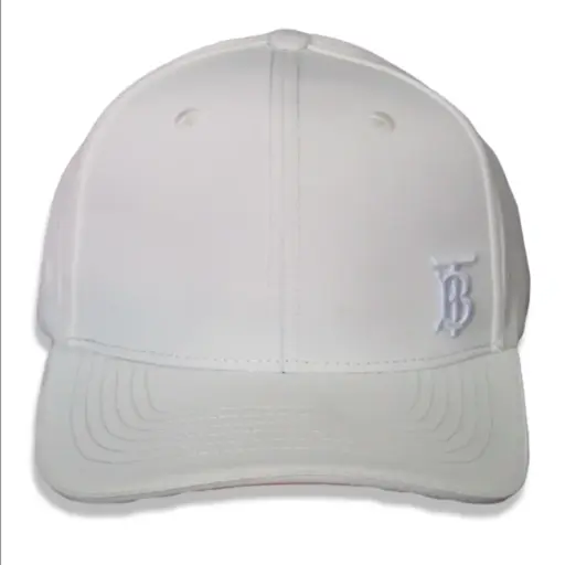 [G65] Gorra Burberry casual blanca