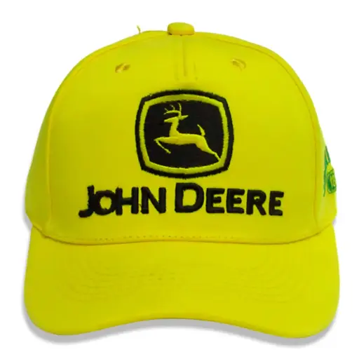 [G68] Gorra John Deere antifluido amarilla