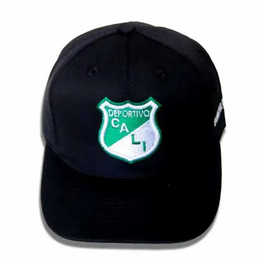 [G75] Gorra Deportivo Cali antifluido negra