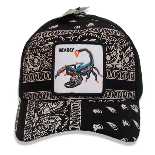 [G85] Gorra Goorin bros Escorpion negra
