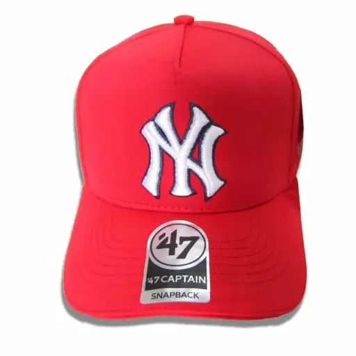 [G93] Gorra NY antifluido roja
