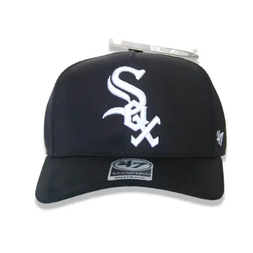[G111] Gorra Chicago White Sox antifluido negra