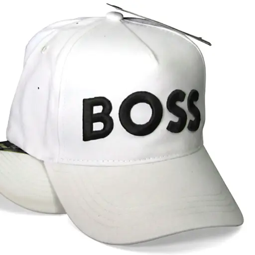 [G136] Gorra Hugo Boss blanca